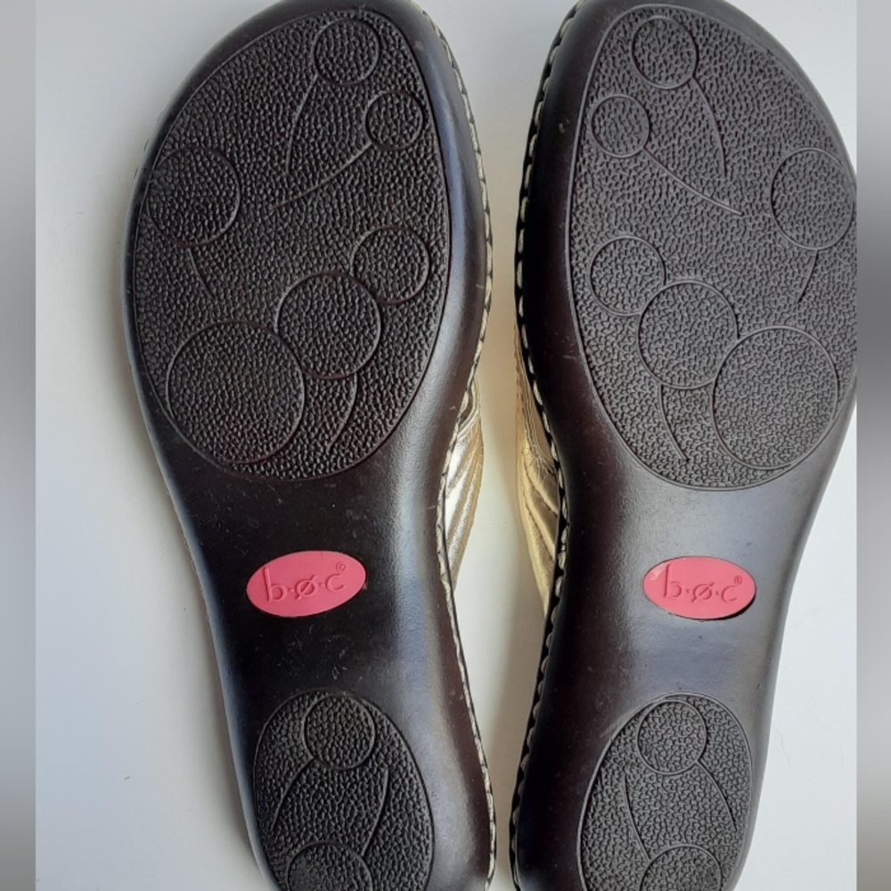 Boc Born Concept Golden Flip Flops View 5